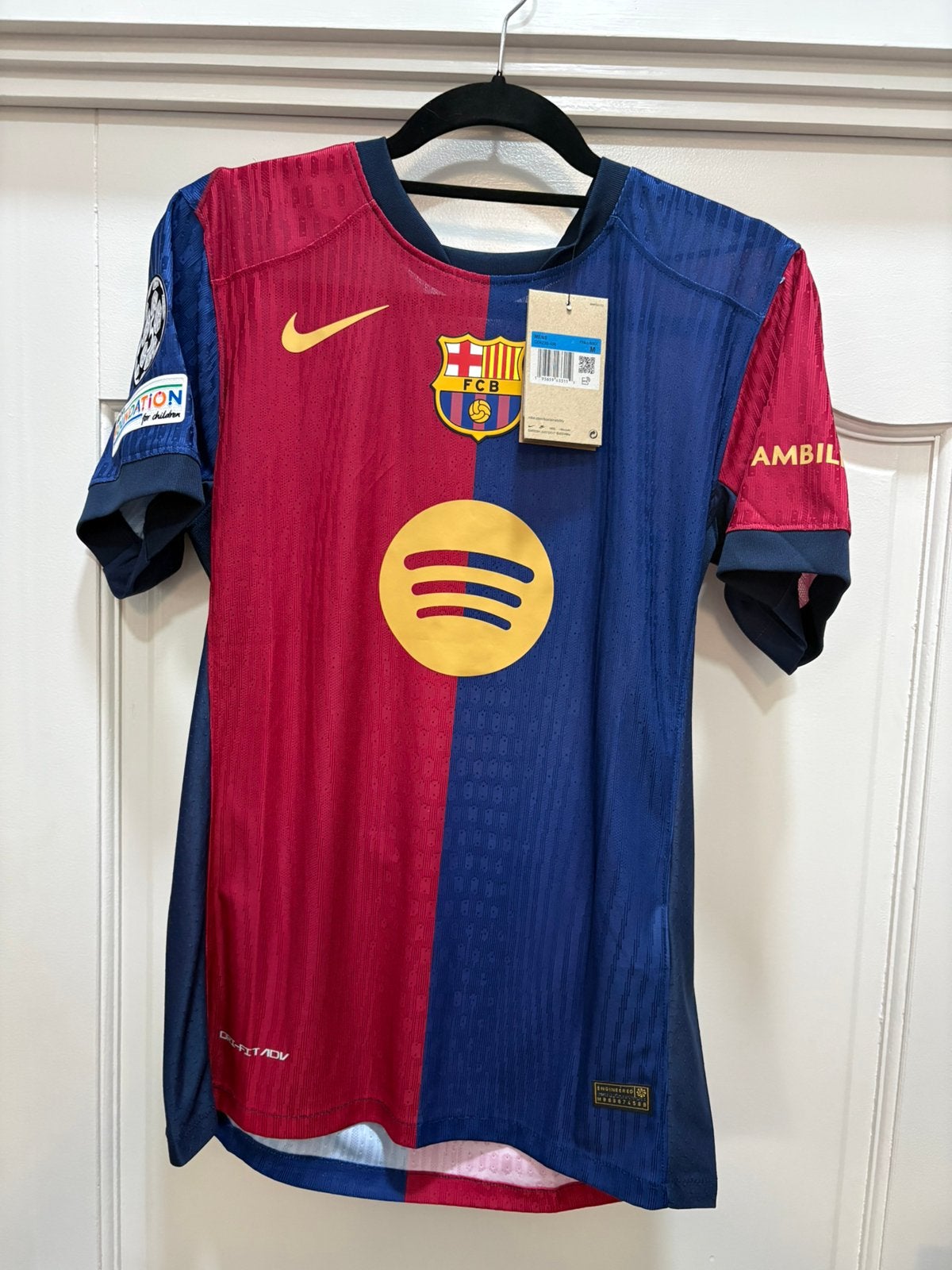 Thuis shirt FC Barcelona 2024/2025 #21 F. de Jong, Verzamelen, Ophalen of Verzenden, Nieuw, Buitenlandse clubs, Shirt