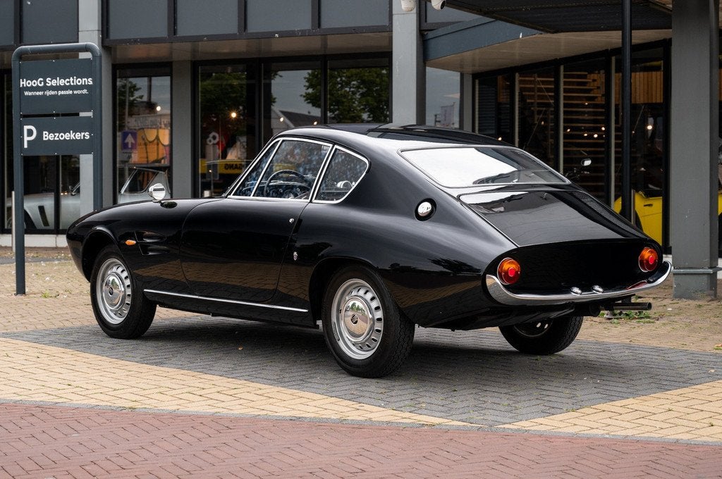 Fiat GHIA 1500 GT (bj 1965), Lederen bekleding, 4 stoelen, Zwart, Handgeschakeld