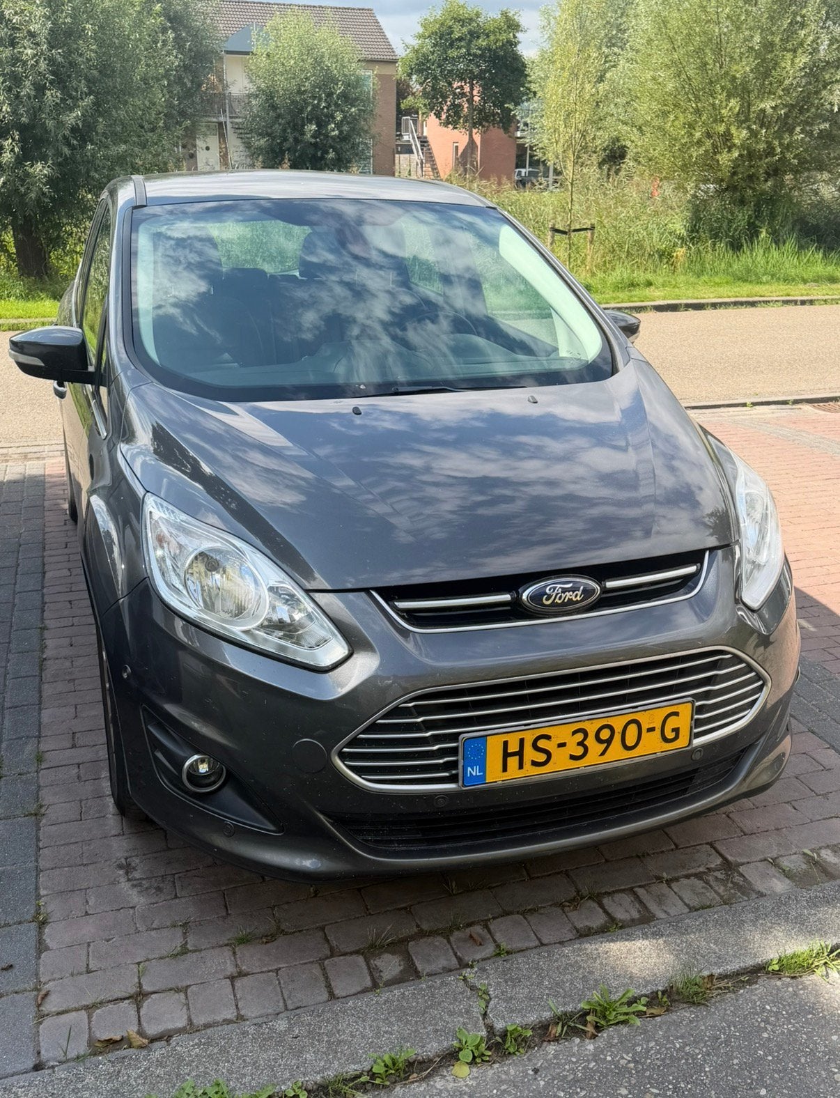 Ford C-Max 2.0 Plugin Hybrid 2015 Grijs, Auto's, Ford, 137 pk, 4 cilinders, Zilver of Grijs, 102 €/maand