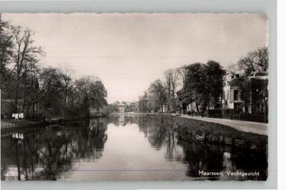 Maarssen Vechtgezicht st 1954, Verzenden, 1940 tot 1960, Gelopen, Utrecht