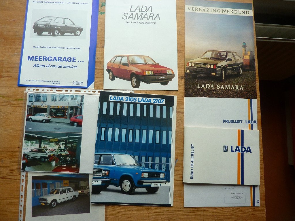 Lada documentatie, Boeken, Gelezen, Ophalen of Verzenden, Gremi e.a., Overige merken