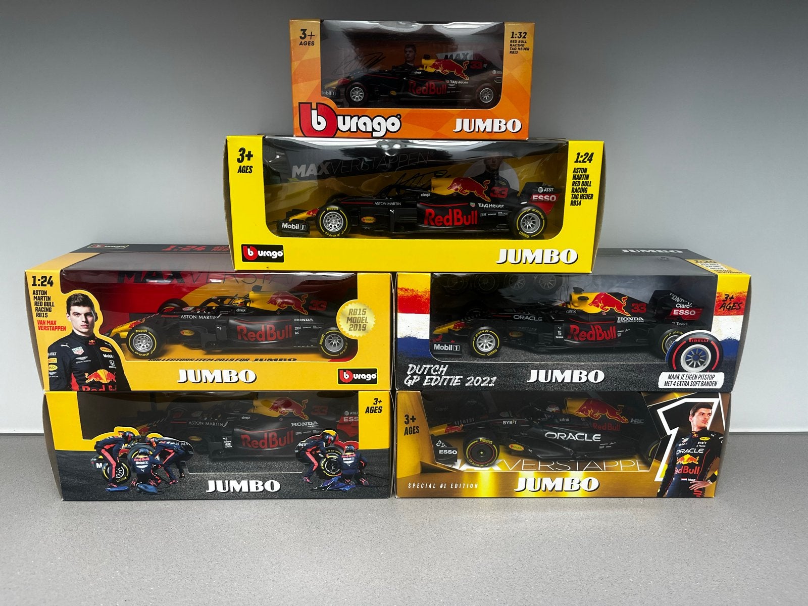 Burago Max Verstappen Schaalmodellen - Nieuw in Doos, Ophalen of Verzenden, Nieuw