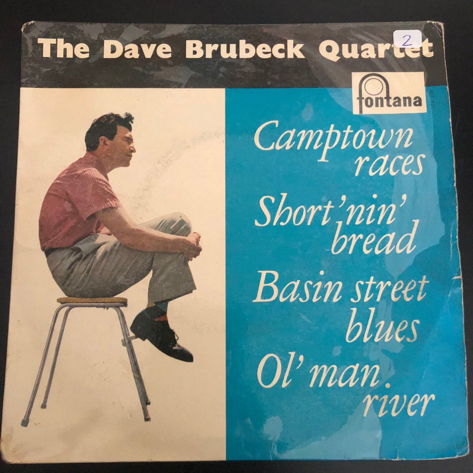 The Dave Brubeck Quartet EP - Jazz Klassieker, Gebruikt, 7 inch, Ophalen of Verzenden, EP