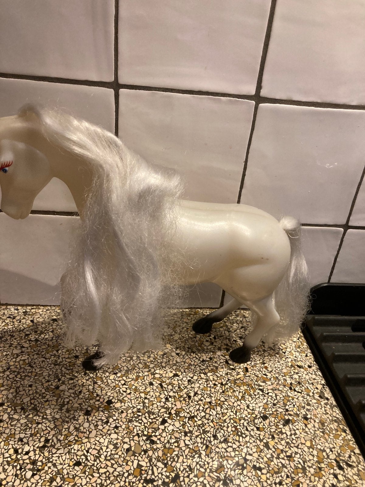 Paard wit, Ophalen of Verzenden, Zo goed als nieuw