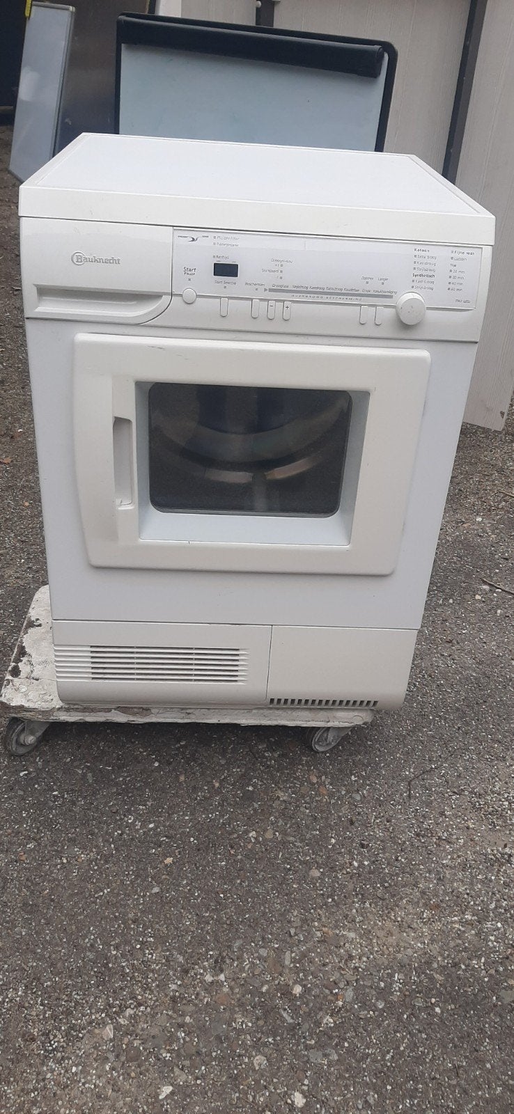 Bauknecht TRKK6850 wasdroger, Witgoed en Apparatuur, Ophalen
