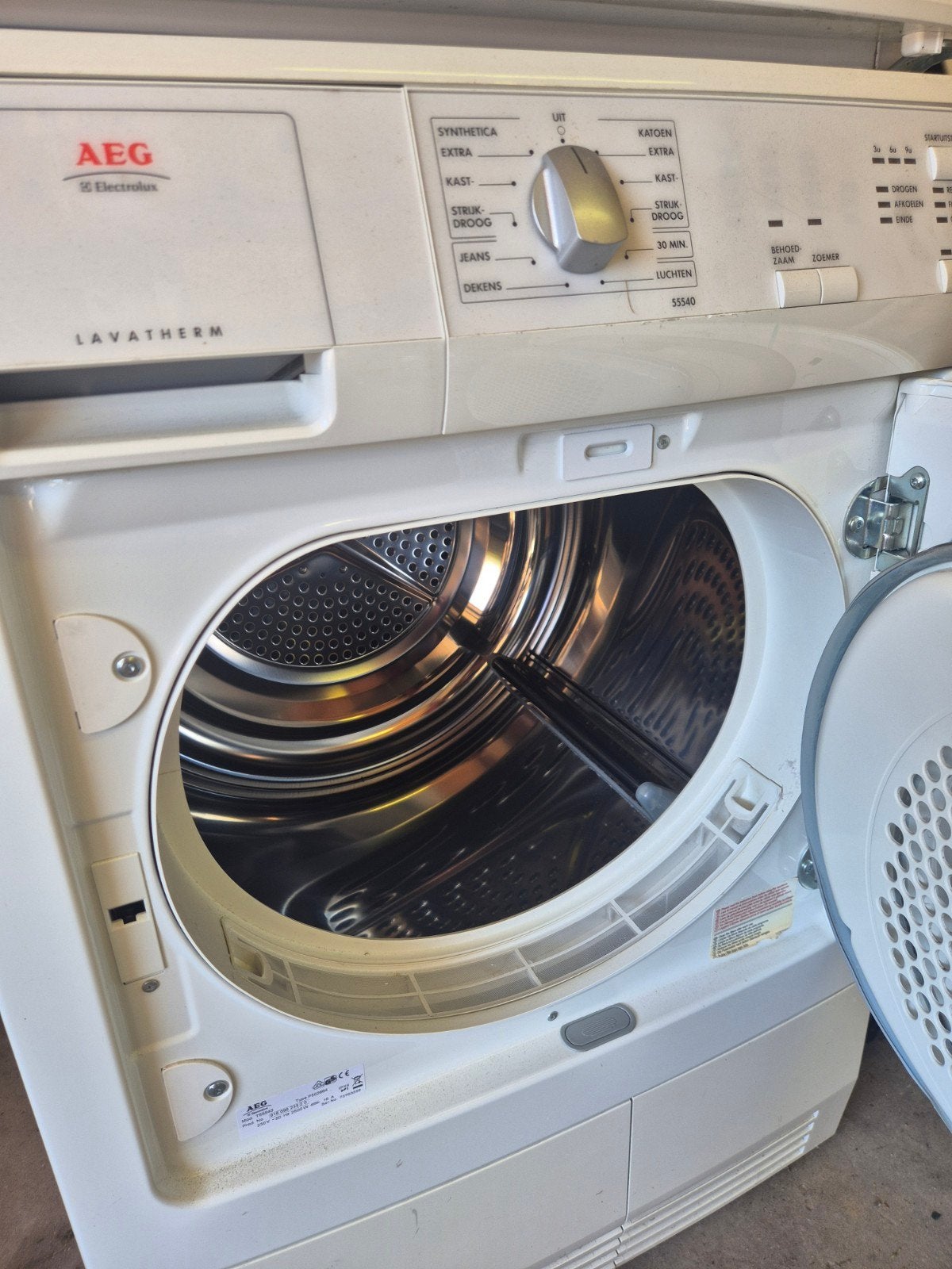 AEG Electrolux Lavatherm Wasdroger - Goede Staat, Ophalen, 6 tot 8 kg, Gebruikt, Voorlader