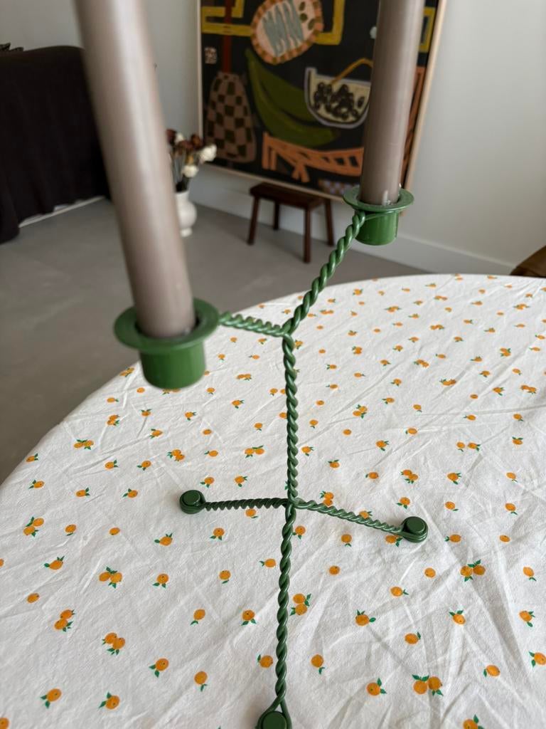 HAY kaarsenhouder groen, Overige materialen, Ophalen of Verzenden, Zo goed als nieuw, Minder dan 25 cm