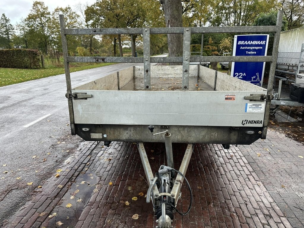 Henra multitransporter plateauwagen 503x222x40cm 3.5T, Gebruikt