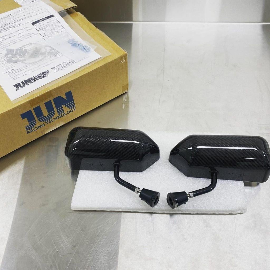 JUN Carbon spiegel set - Mitsubishi Lancer Evolution Evo 10