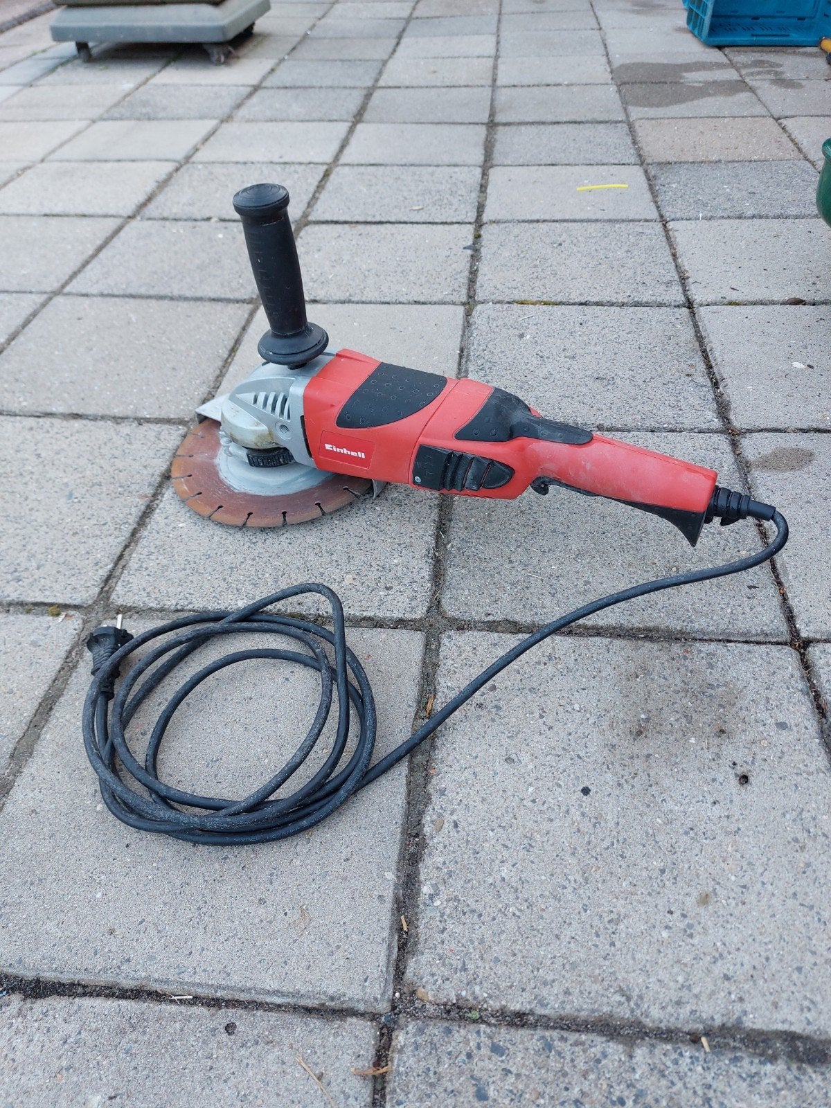 Einhell TE-AG 230/2000 Haakse Slijper - Tegel/Stenen Snijder, Ophalen of Verzenden, Gebruikt, Haakse slijper