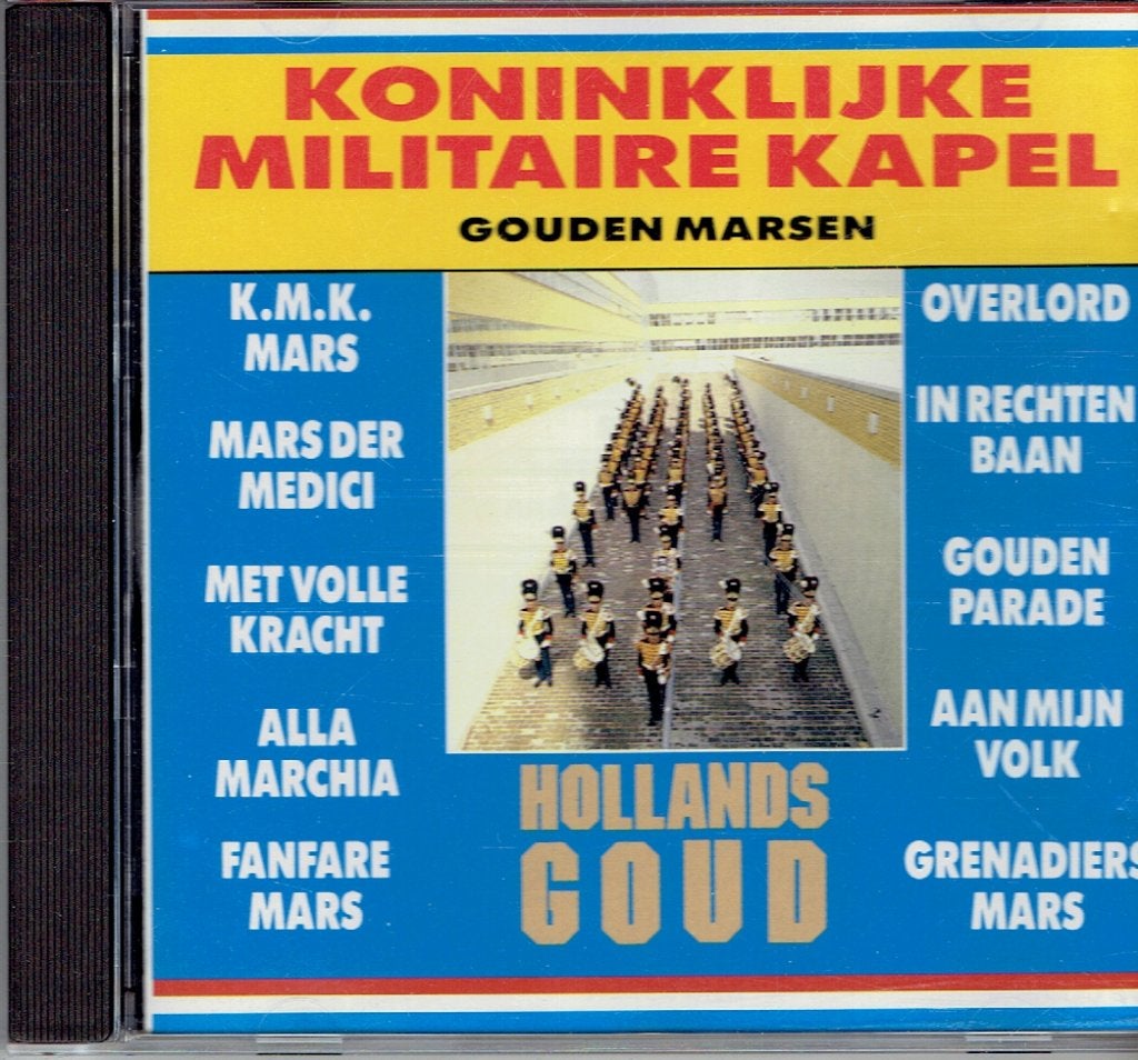 Hafabra - Koninklijke Militaire Kapel - Gouden Marsen CD, Cd's en Dvd's, Ophalen of Verzenden, Inclusief doosje, Album, Blaasorkest/fanfare