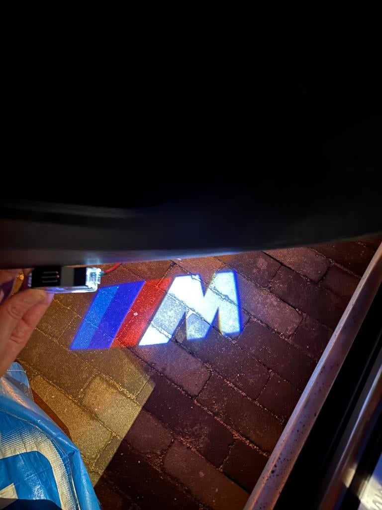 BMW //M logo deurlichten / instapverlichting, Ophalen of Verzenden, Nieuw, BMW