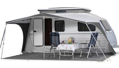 Kip Vision Voortent van Walker, Caravans en Kamperen, Voortenten en Luifels, Ophalen of Verzenden, Zo goed als nieuw, Ten Cate All Season 240g/m2