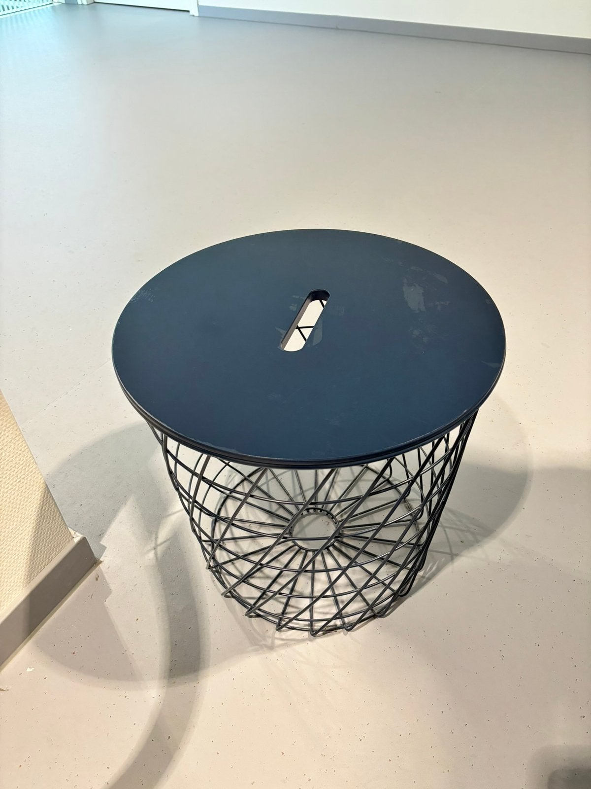 Draadstalen opbergmand (IKEA), Ophalen, Gebruikt, Rond, Minder dan 55 cm