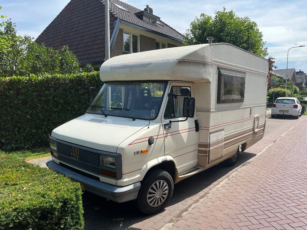Fiat Globetrotter Camper 1990, Integraal, Chemisch toilet, Standaard zit, Reservewiel