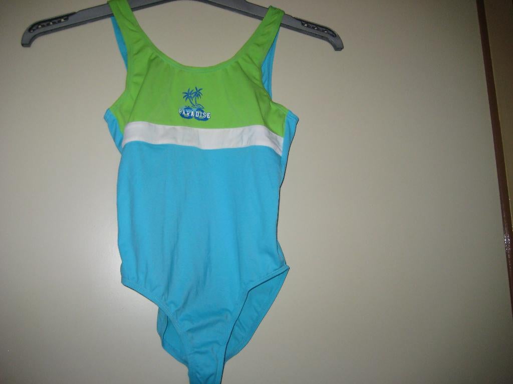 Badpak, 140, turkoise/groen, alive, Ophalen of Verzenden, Zo goed als nieuw, Meisje, Sport- of Zwemkleding