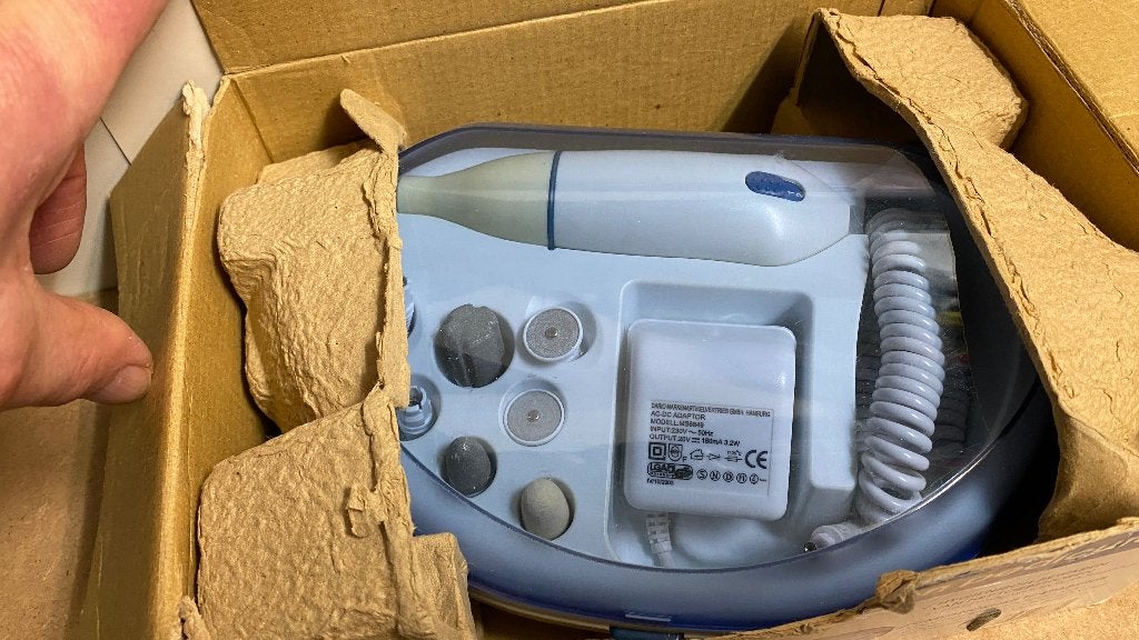 Professionele Manicure- en Pedicureset, Ophalen of Verzenden, Zo goed als nieuw