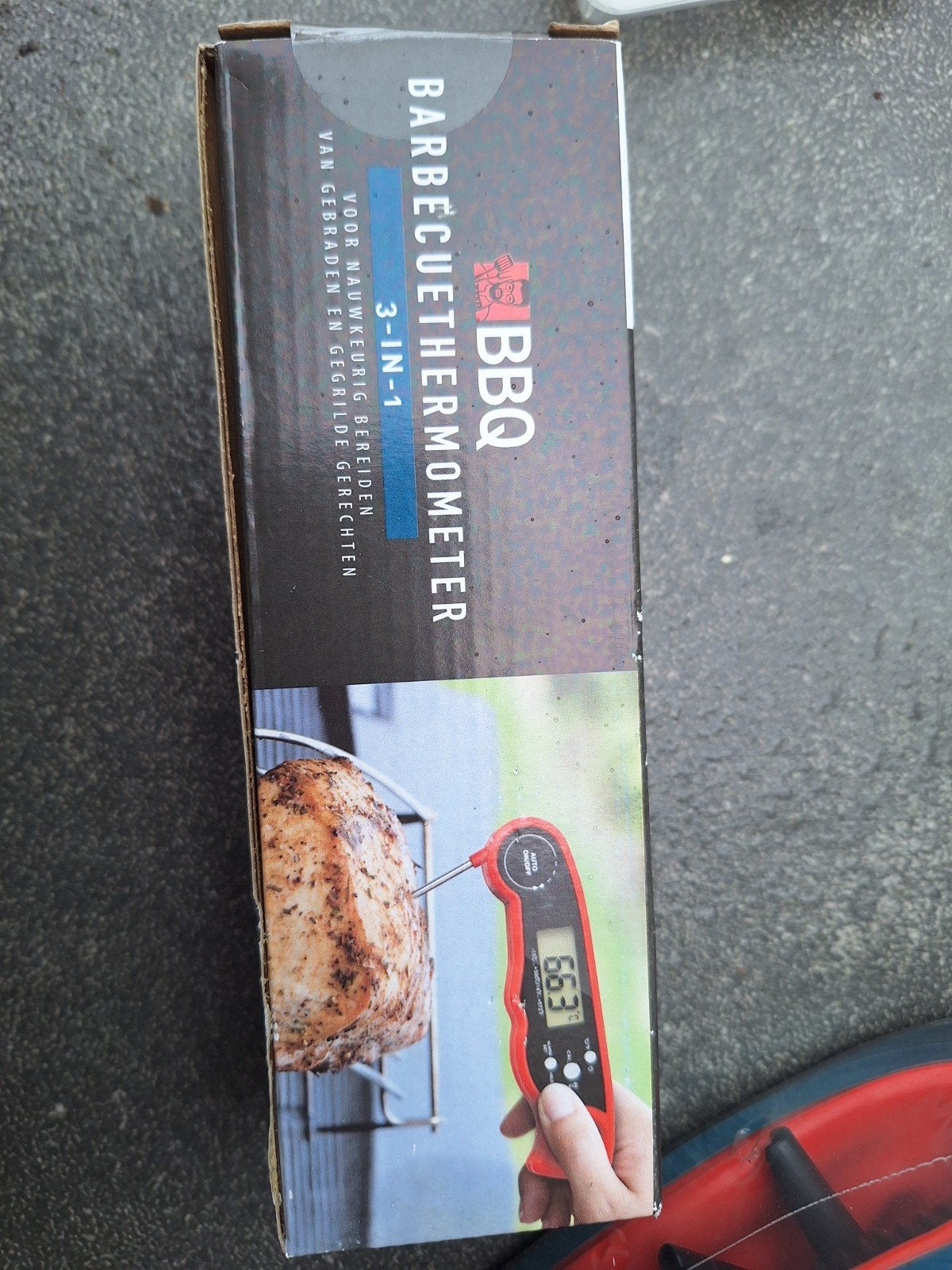 BBQ Barbecuethermometer 3-in-1, Ophalen of Verzenden, Nieuw, BBQ