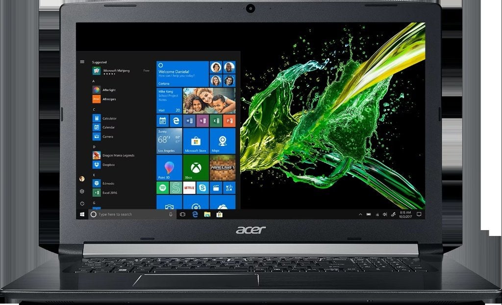 Nette Acer Aspire 5 Pro A517-51G-87A7, Acer Aspire 5 Pro A517-51G-87A7, Met videokaart, Qwerty, 256GB + 1TB