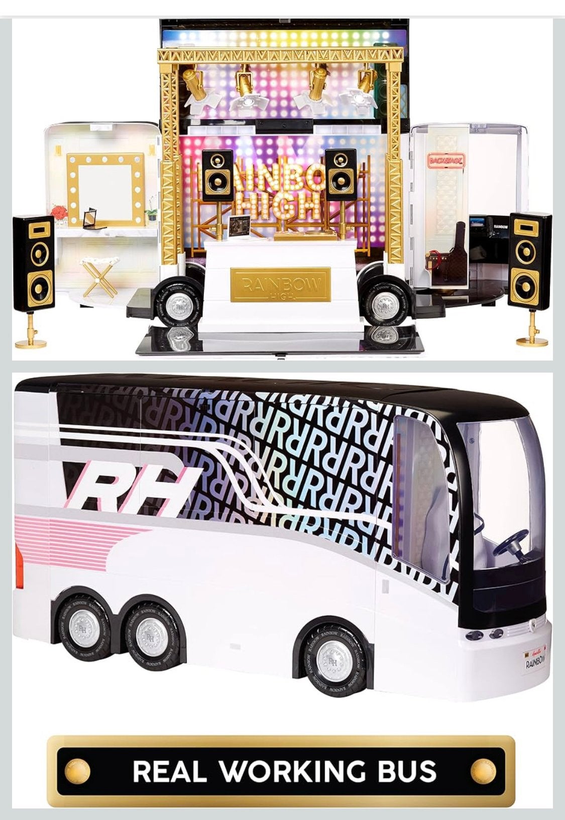 Rainbow High Rainbow Vision Tour Bus €50,00, Ophalen, Nieuw