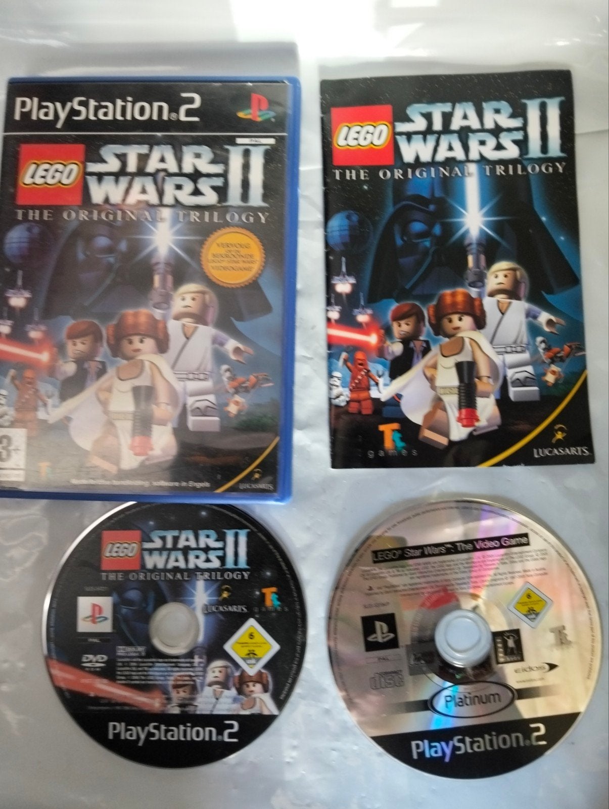 LEGO Star Wars II: The Original Trilogy - PlayStation 2, Spelcomputers en Games, Avontuur en Actie, Gebruikt, Verzenden, 2 spelers
