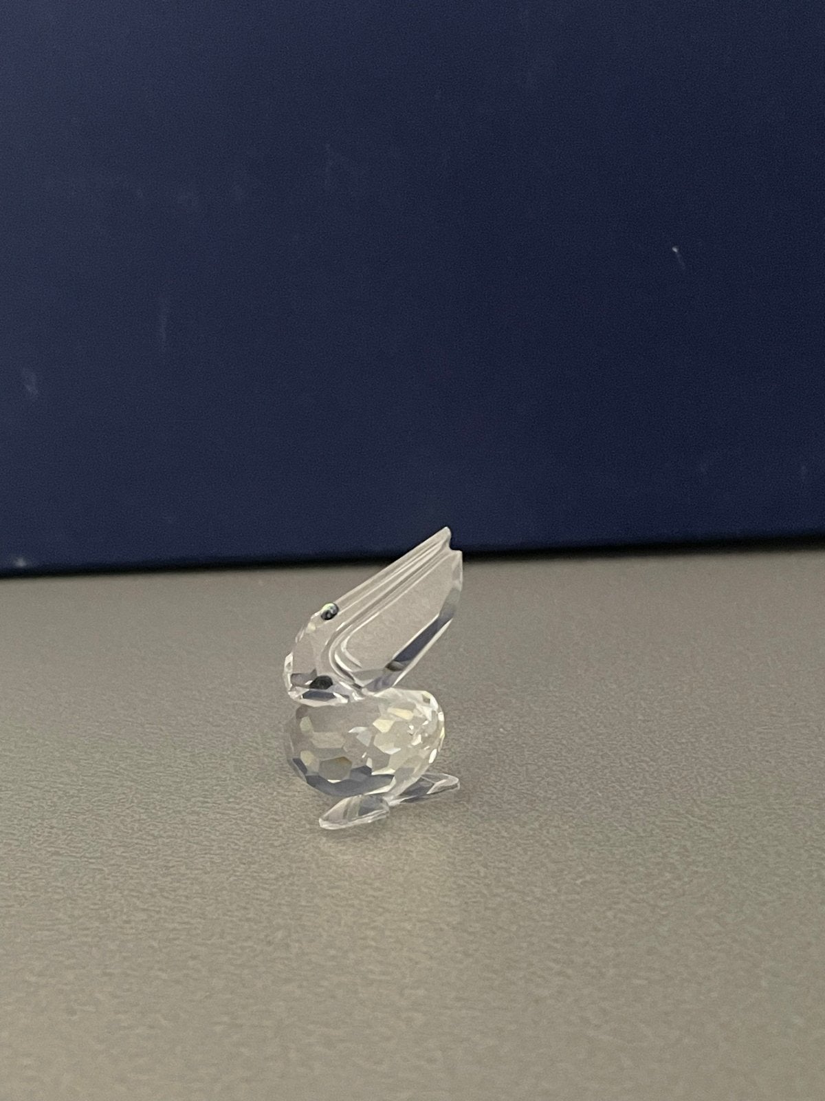 Swarovski lepelaar kristal figuur, Ophalen, Zo goed als nieuw, Figuurtje