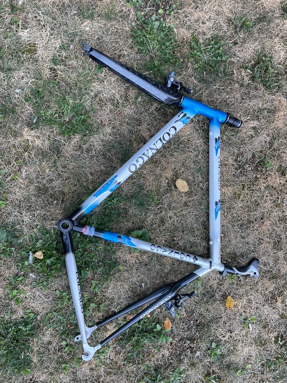 Colnago carbon/aluminium frame, Fietsen en Brommers, Frame, Oldtimerfiets, Ophalen of Verzenden, Zo goed als nieuw