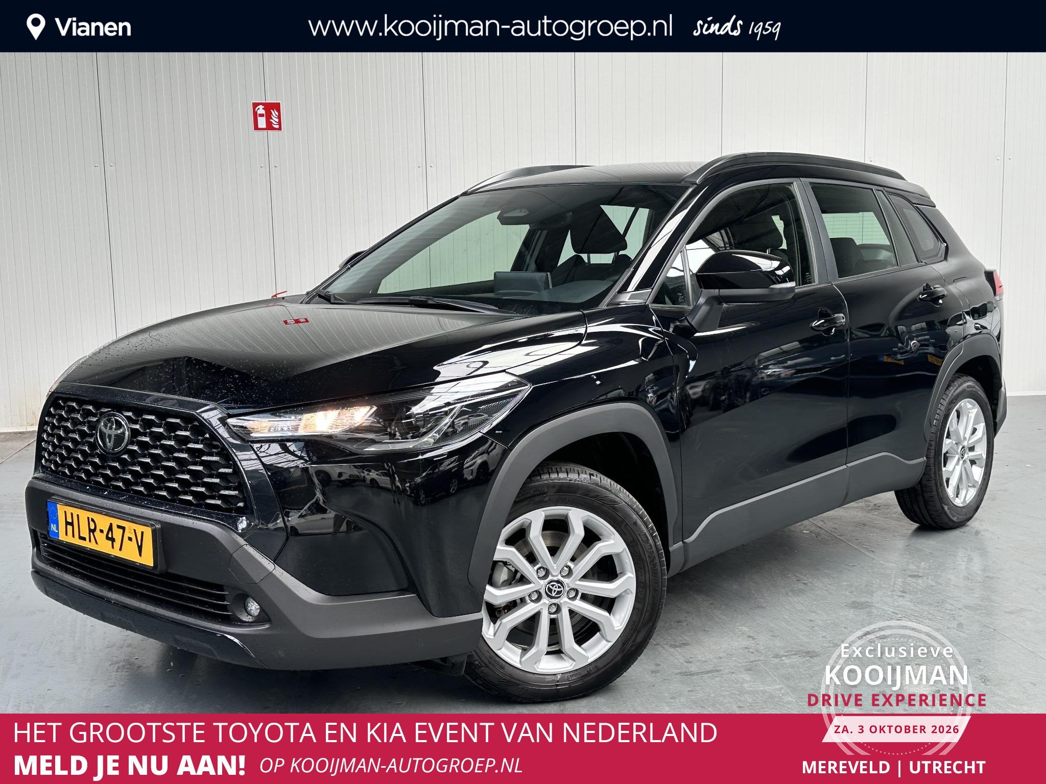 Toyota Corolla Cross Hybrid 140 Style, Auto's, Stof, Gebruikt, Origineel Nederlands, Bedrijf