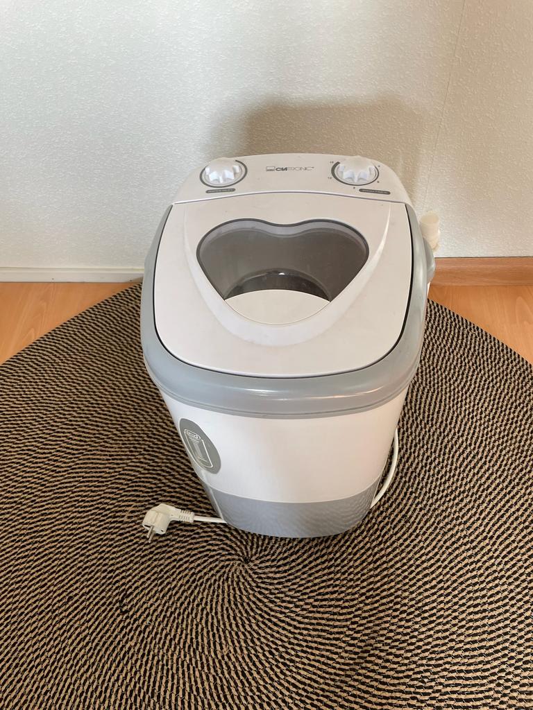 camping wasmachine, Ophalen, Zo goed als nieuw