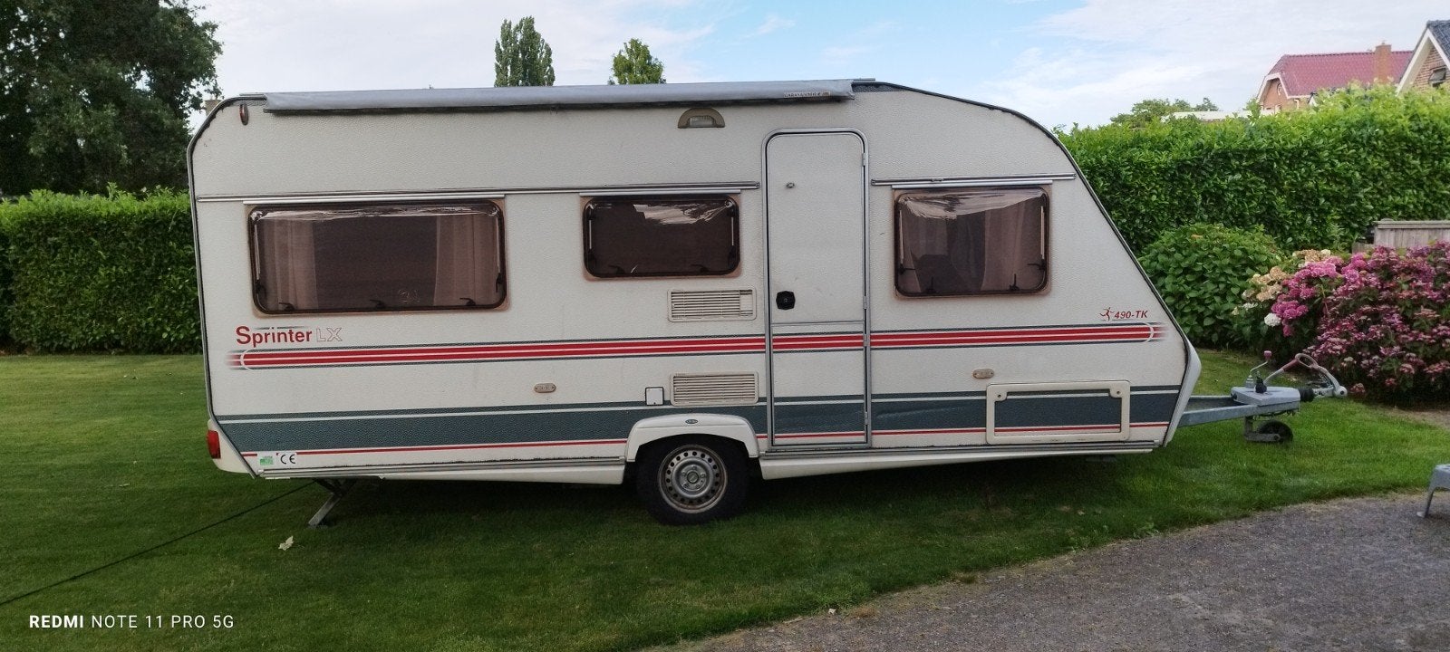 Beyerland Sprinter 2005 met zakluifel/stapelbed - opknapper, Caravans en Kamperen, Disselslot, 7 tot 8 meter, Treinzit, Dwarsbed