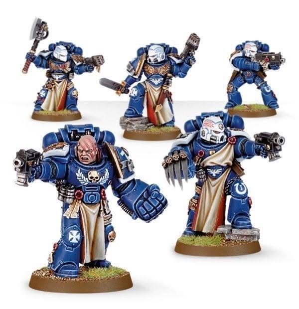 Sternguard Veterans MK2 - metal, Verzenden, Zo goed als nieuw, Warhammer 40000, Figuurtje(s)