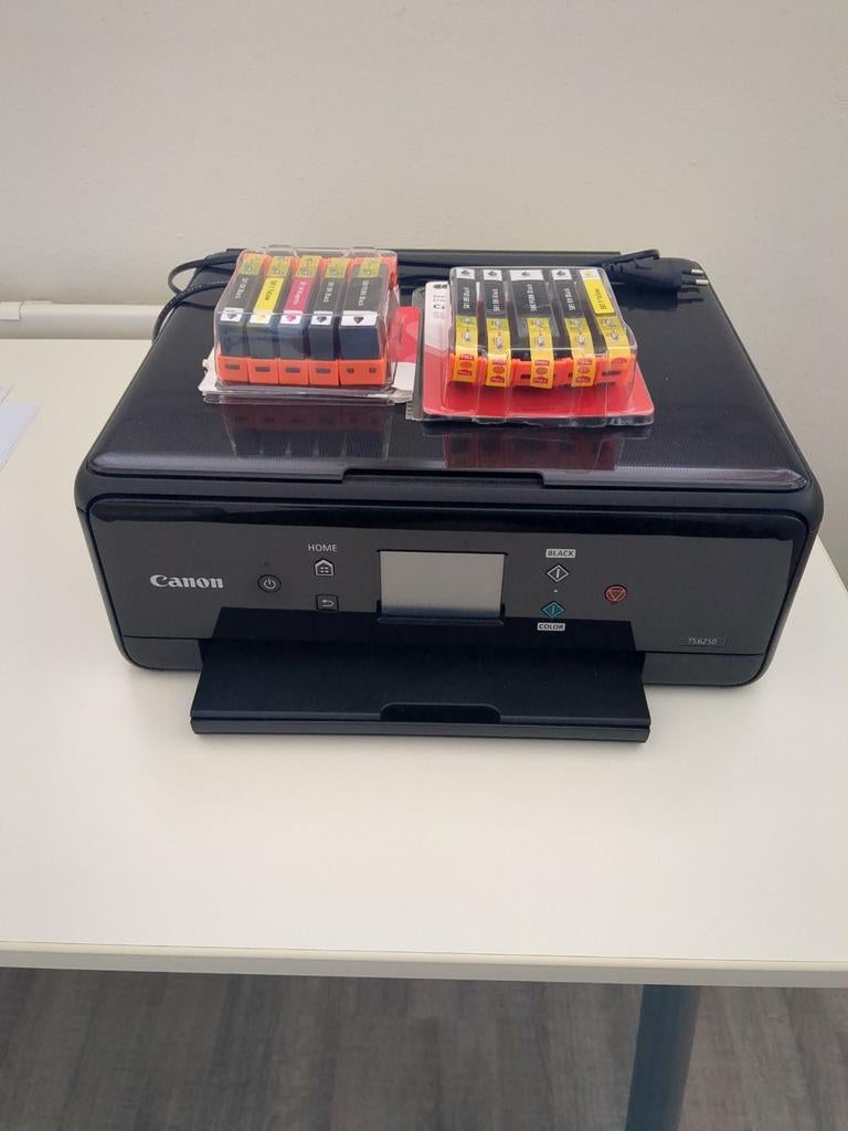 Canon TS6250 All-in-One Printer - Strepen bij afdruk, Ophalen, Kleur printen, Canon, Inkjetprinter