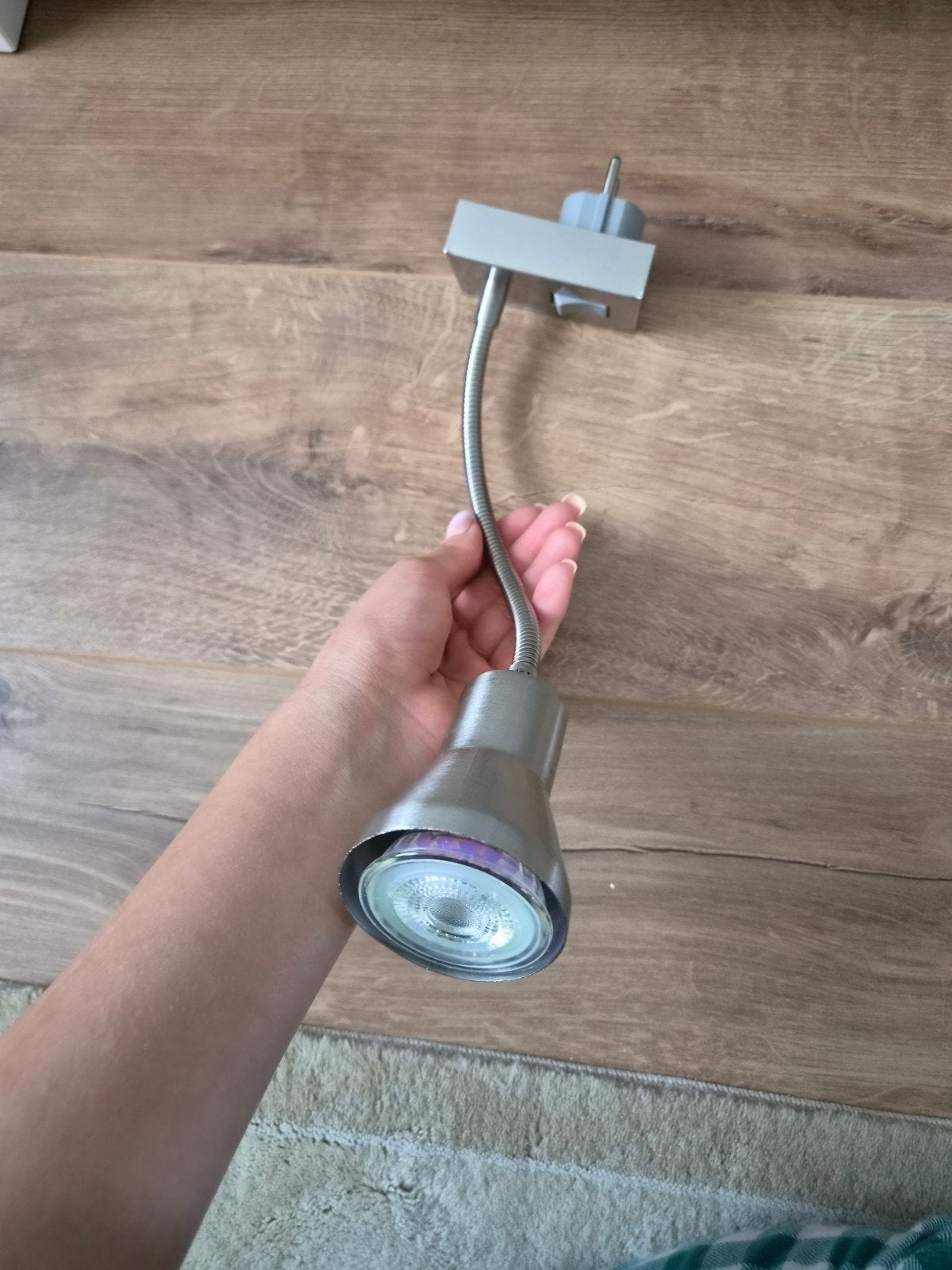KARWEI tafel lamp, Ophalen, Zo goed als nieuw, Metaal, LED