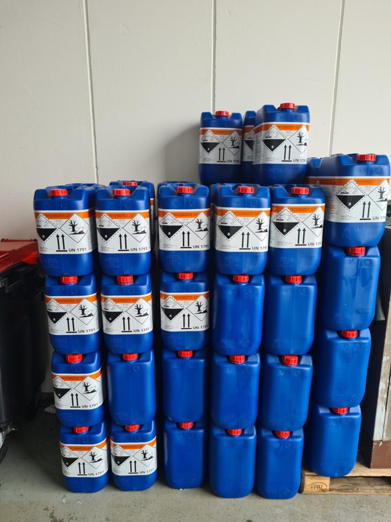 Jerrycans 20 liter, Ophalen of Verzenden