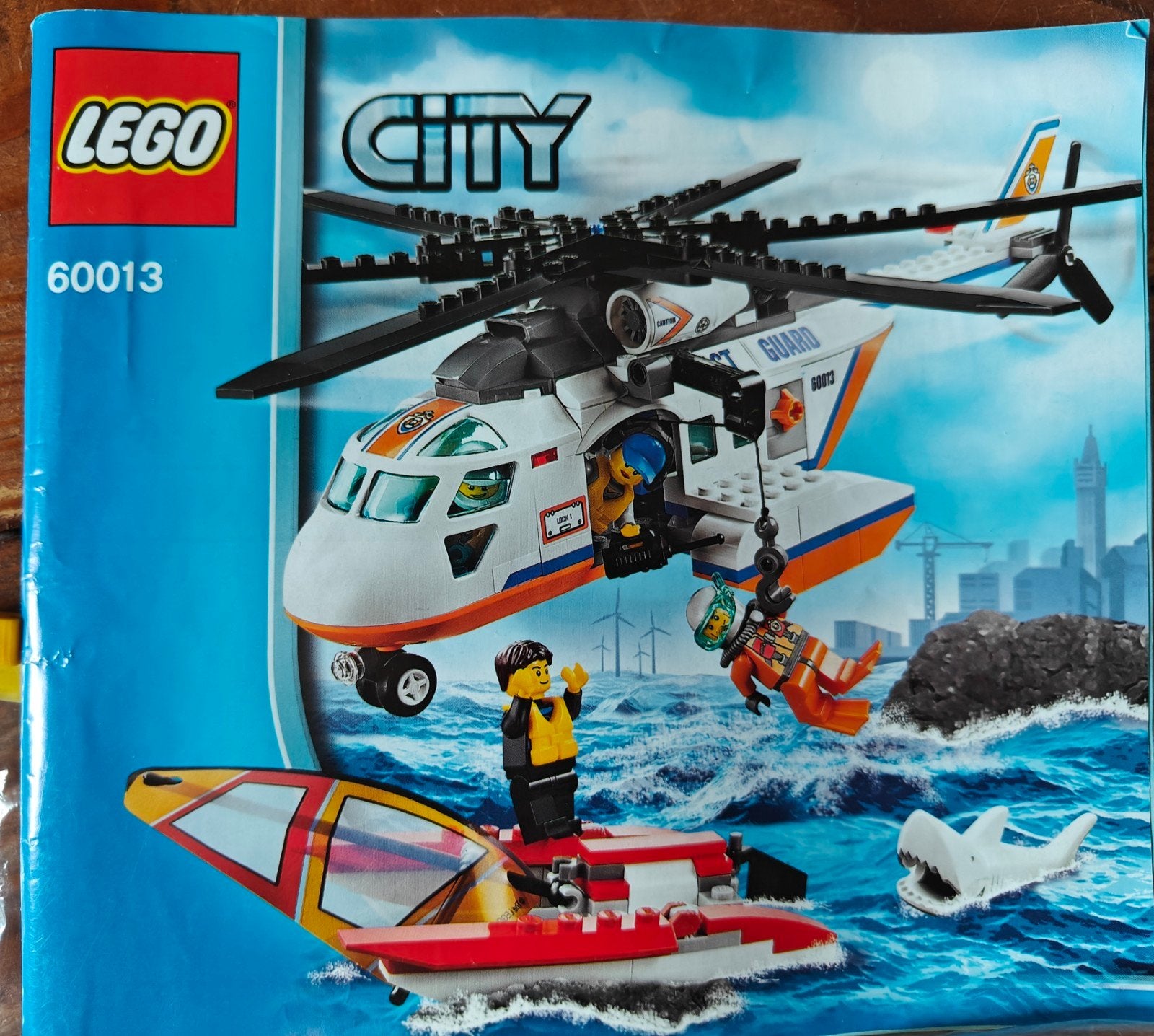 Lego City 60013 Reddingshelikopter, Lego, Ophalen of Verzenden, Inclusief instructies, Complete set