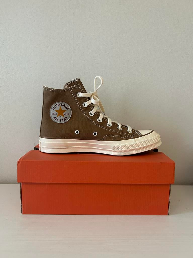 Converse x Carhartt WIP Chuck 70 High Top Sneakers, Ophalen of Verzenden, Zo goed als nieuw, Bruin, Sneakers of Gympen