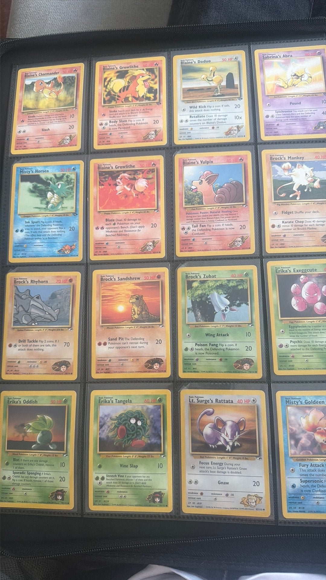 Gym heroes / Gym challenge, Ophalen of Verzenden, Zo goed als nieuw, Meerdere kaarten