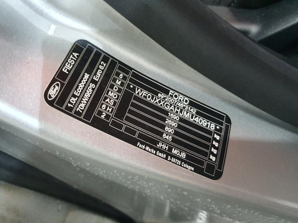 Ford Fiësta onderdelen bj. 2020, Ophalen, Gebruikt, Voor, Ford
