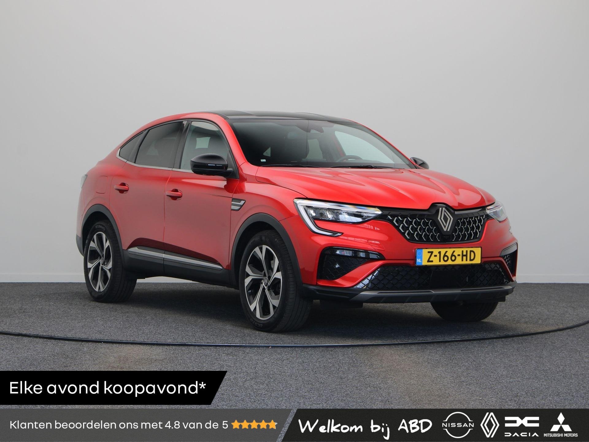 Renault Arkana E-Tech full hybrid 145pk techno | 1e Eigenaar, Auto's, Gebruikt, Euro 6, Leder en Stof, Origineel Nederlands