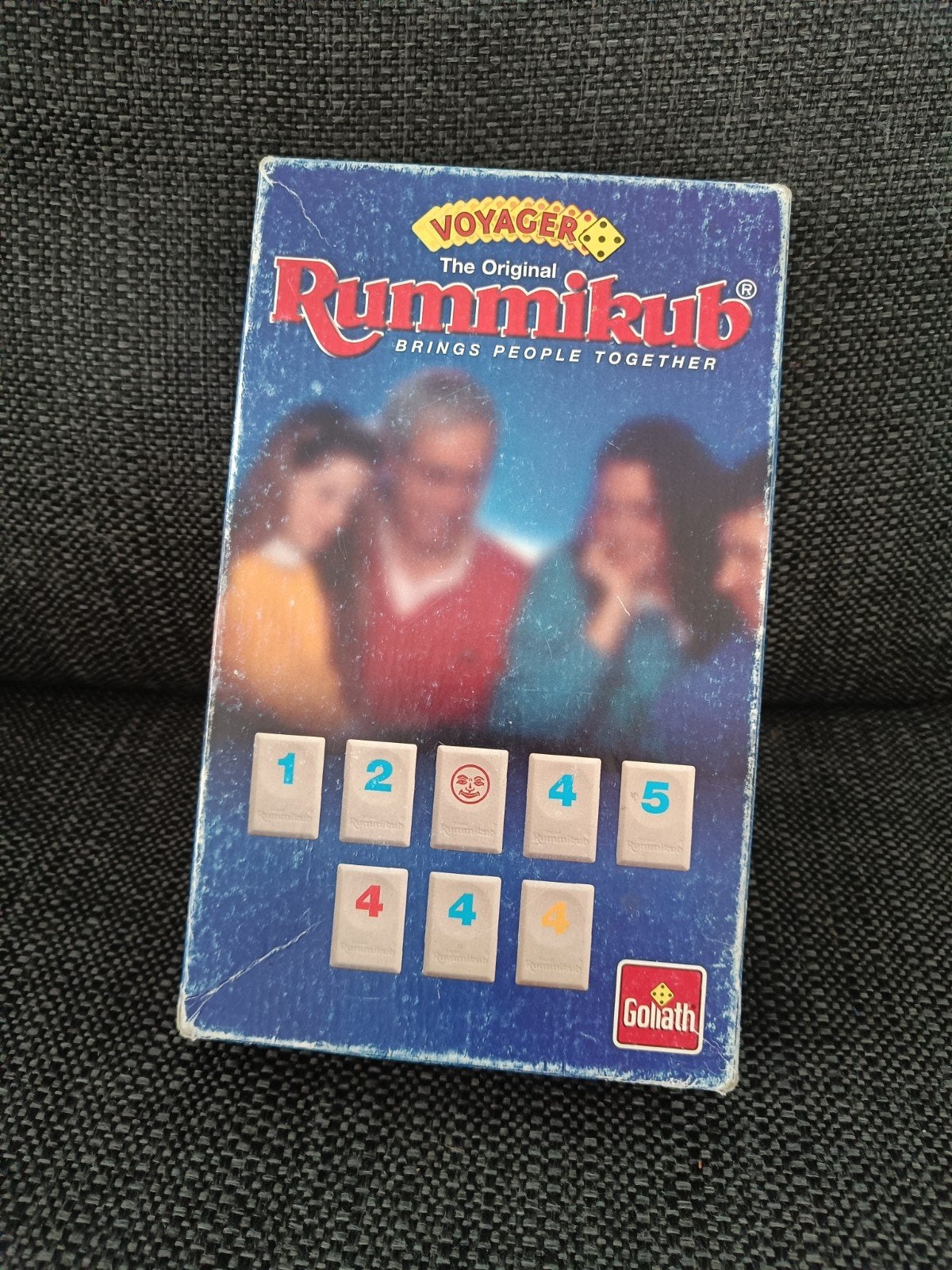 Rummikub Voyager - Het Originele Cijferspel, Gebruikt, Goliath, Ophalen of Verzenden, Drie of vier spelers