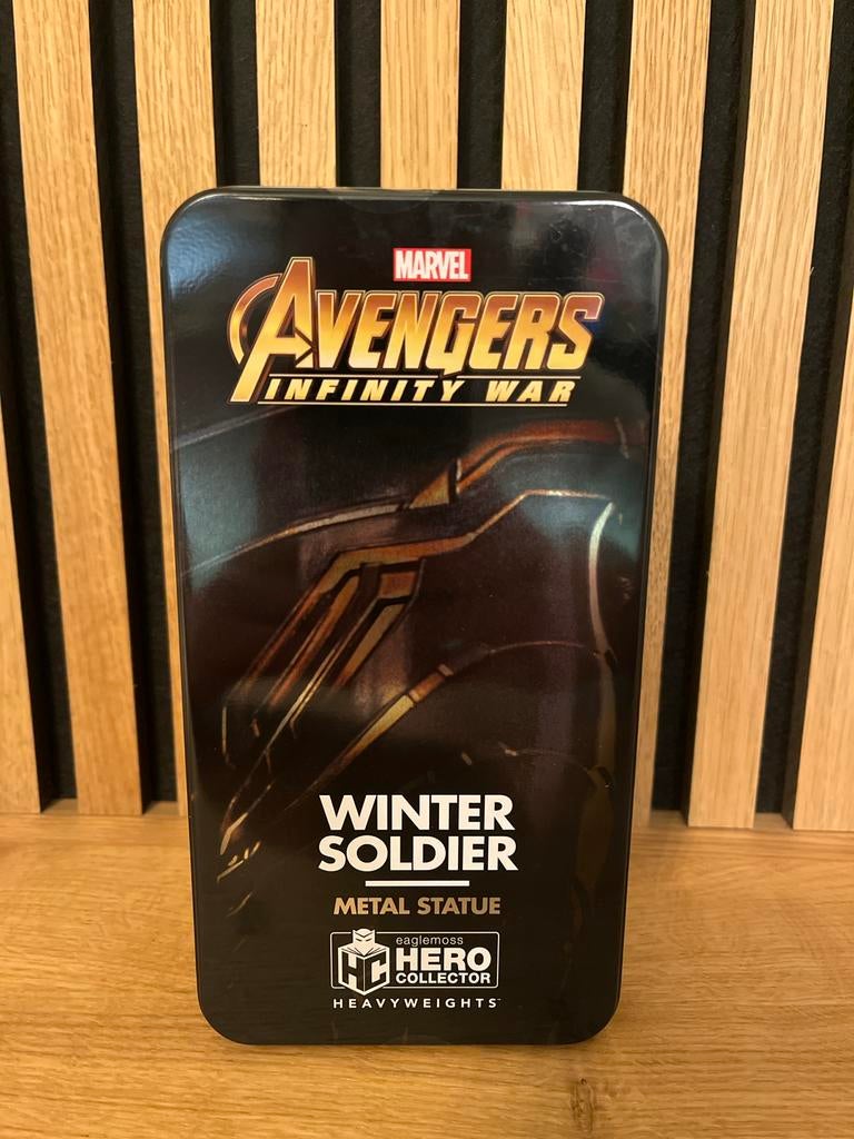 Winter Soldier metalen beeldje Marvel Avengers Infinity War, Ophalen of Verzenden, Nieuw