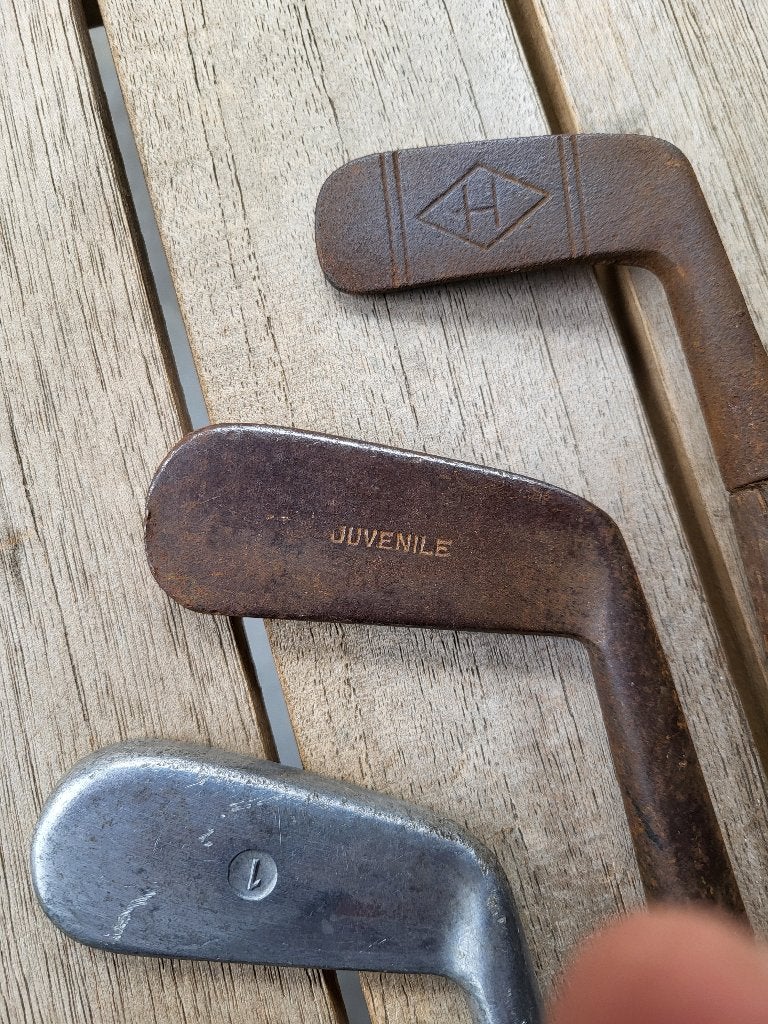 Antieke Hickory Golfclubs 1900-1930 Wright& Ditson, Spalding, Ophalen