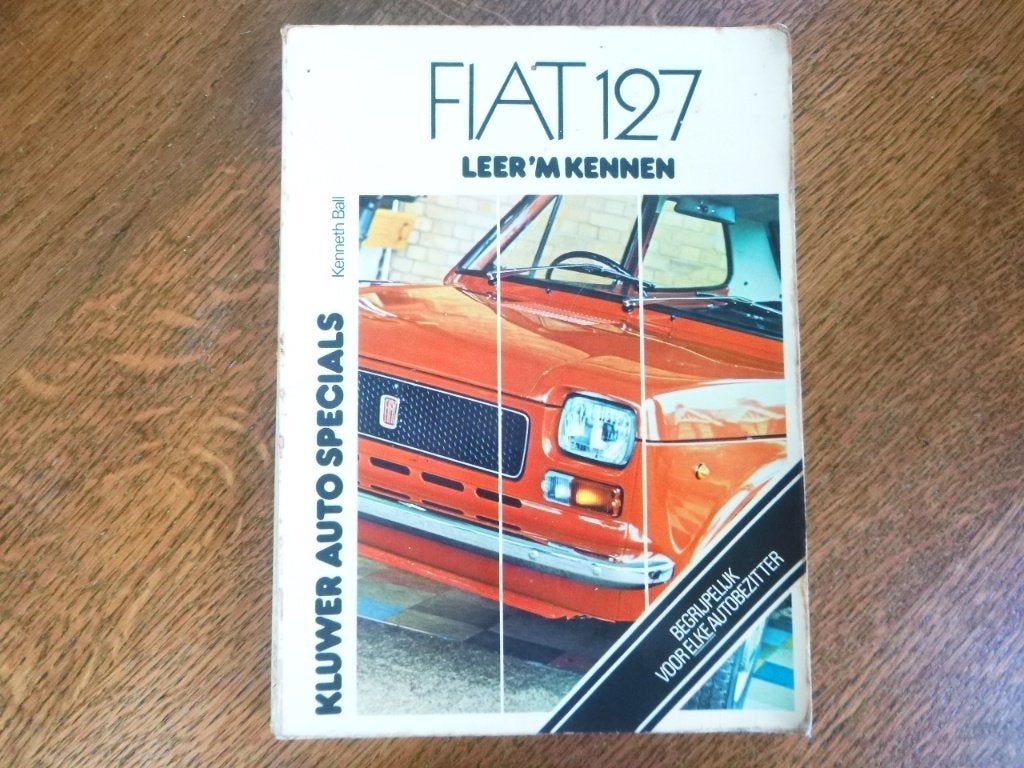 Kluwer Fiat 127, Auto diversen, Handleidingen en Instructieboekjes, Ophalen of Verzenden
