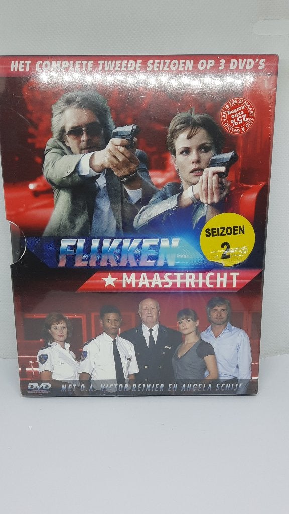 Flikken Maastricht Seizoen 2 TV Serie DVD Boxset, Nieuw, Vanaf 12 jaar, Ophalen of Verzenden, Nieuw in verpakking, Drama