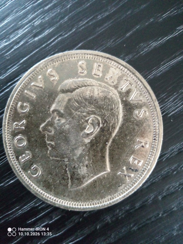 Munten Afrika, Postzegels en Munten, Ophalen of Verzenden, Zuid-Afrika, Losse munt, Zilver