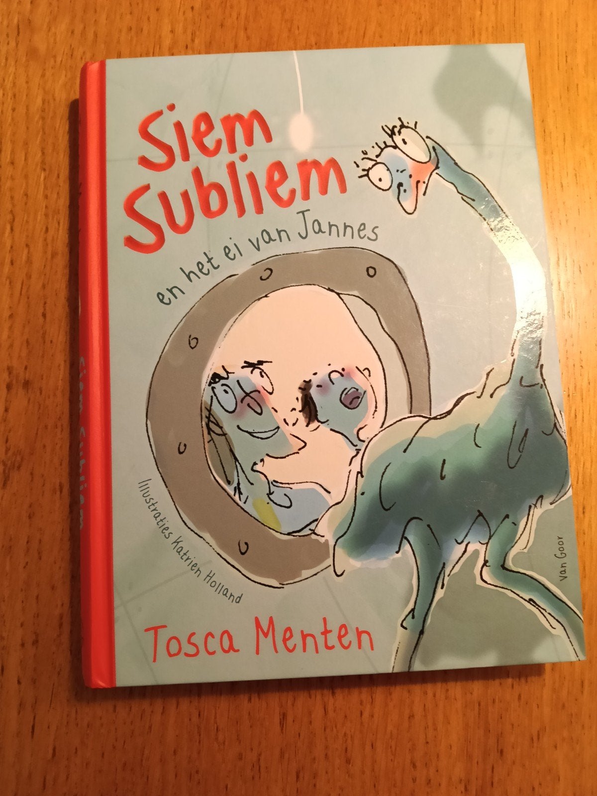 Tosca Menten - Siem Subliem en het ei van Jannes, Ophalen of Verzenden, Zo goed als nieuw, Tosca Menten