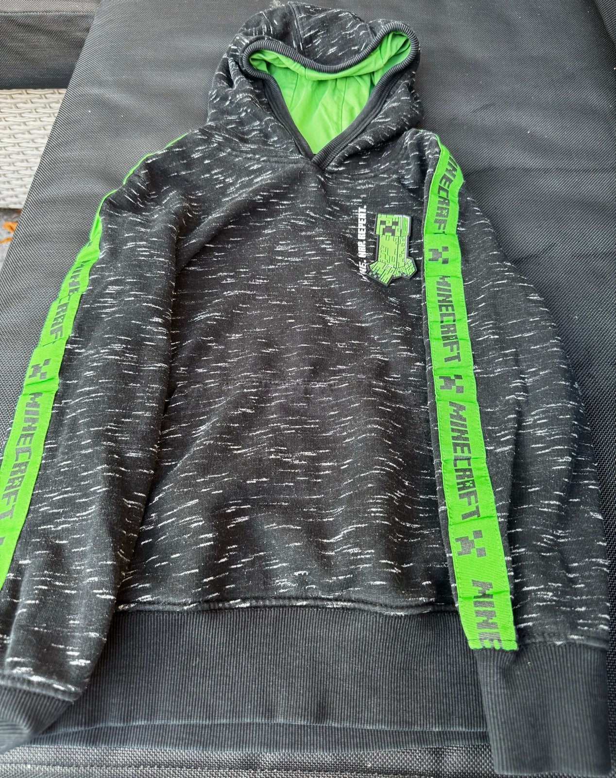 Minecraft hoodie maat 128, Ophalen of Verzenden, Gebruikt, Jongen