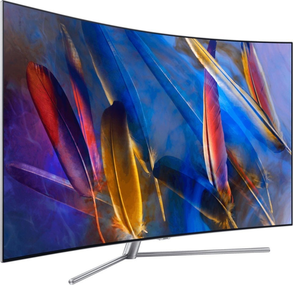 Samsung 49 inch Qled tv, Ophalen, QLED, Zo goed als nieuw, 100 Hz
