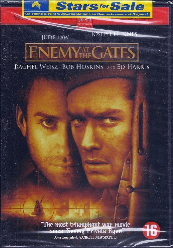 Enemy At The Gates DVD, Vanaf 16 jaar, Ophalen of Verzenden, Zo goed als nieuw, Oorlog