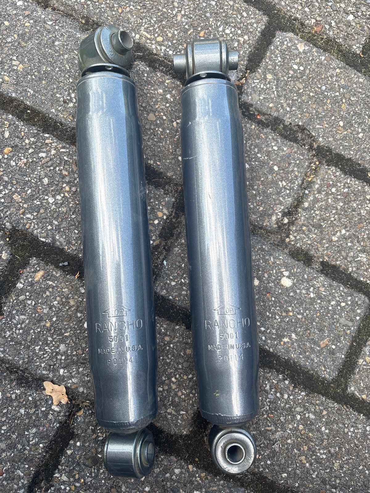 Rancho 5001 Schokdempers - Made in USA, Auto-onderdelen, Ophalen of Verzenden, Gebruikt, Amerikaanse onderdelen